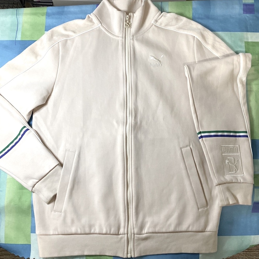 PUMA x BIG SEAN T7  Zipper Satin Track Jacket for men